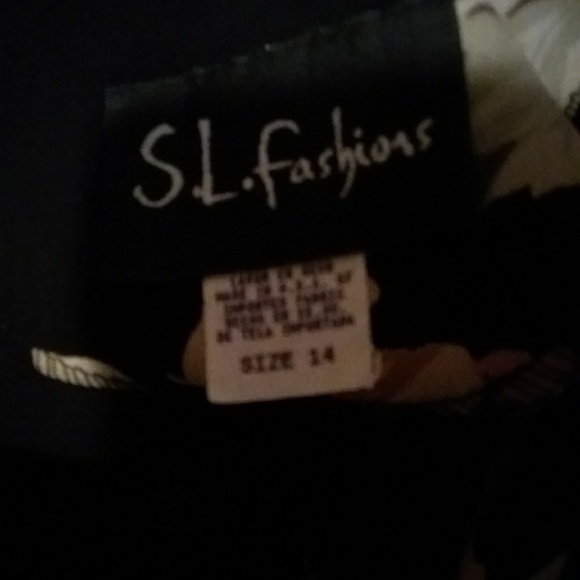 S. L Fashions Sleeveless Dress Size 10 - Picture 2 of 5